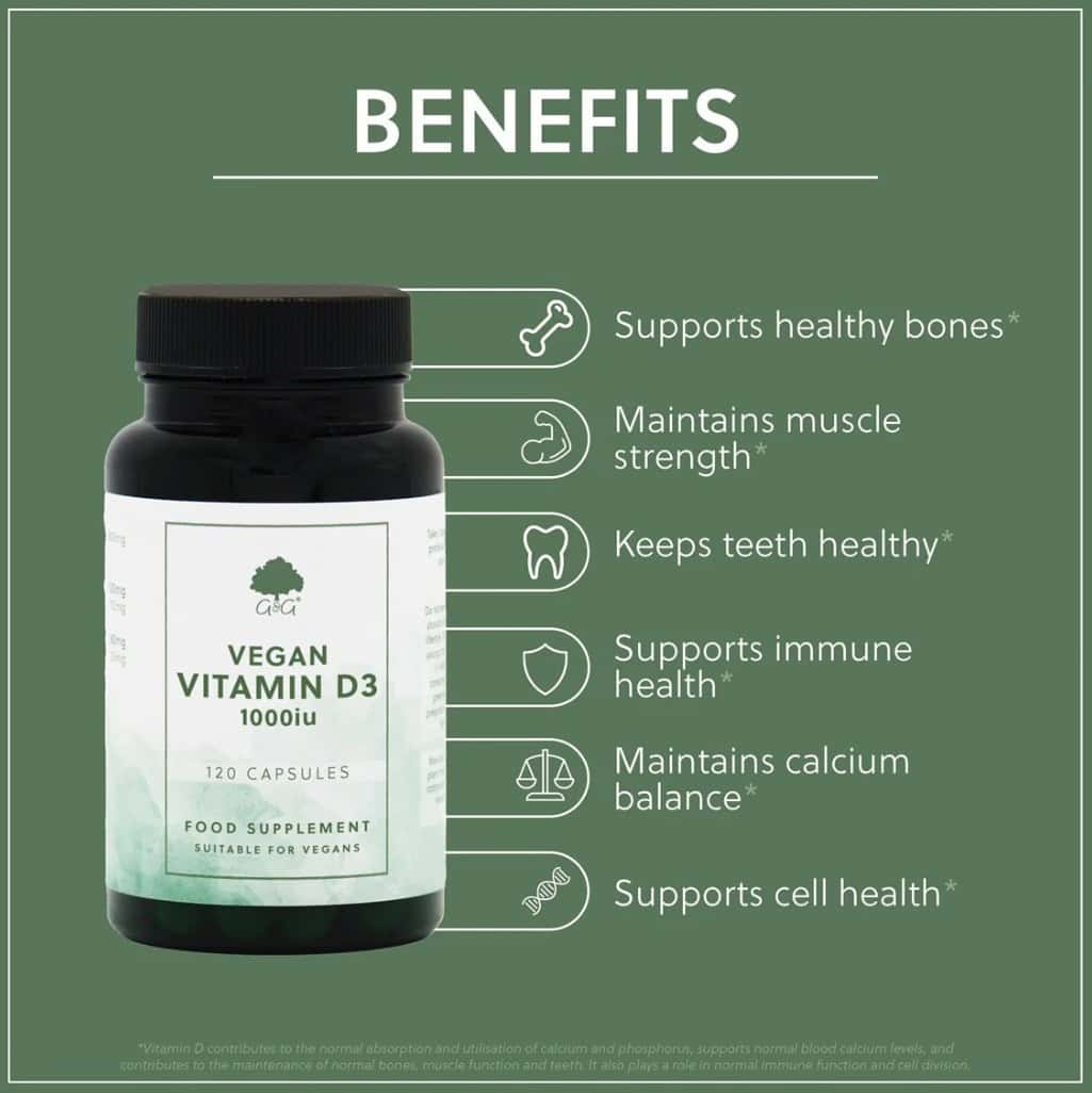 Vitamina D3 1000IU – 120 Kapsula - Figura 3
