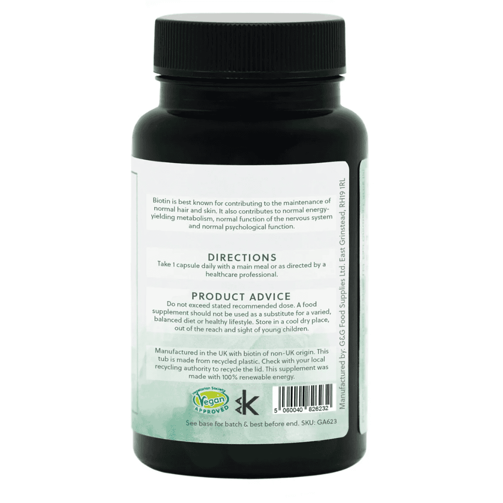 Biotin 500mcg – 120 Kapsula - Image 5