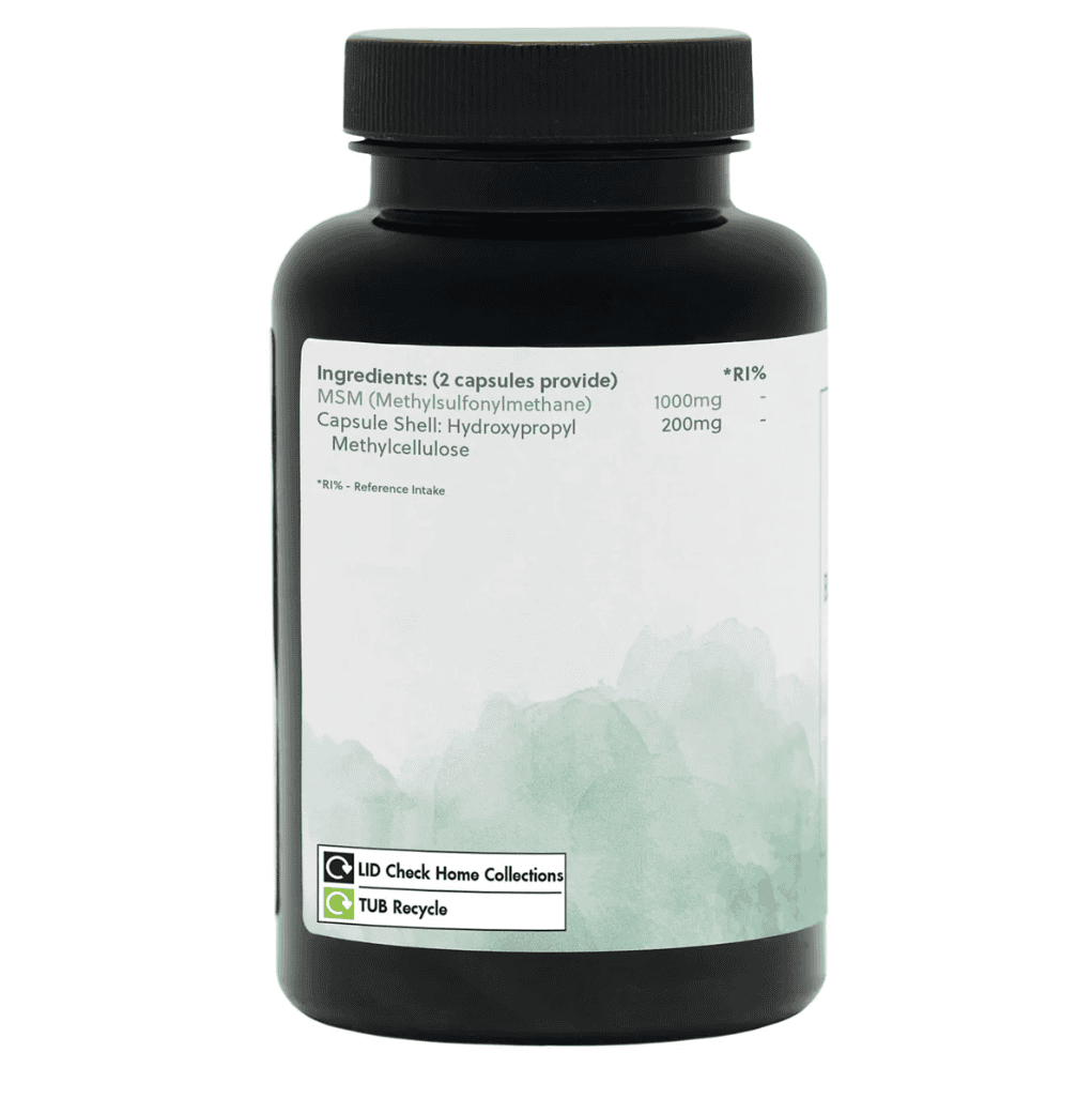 MSM 1000mg – 120 Kapsula - Image 4